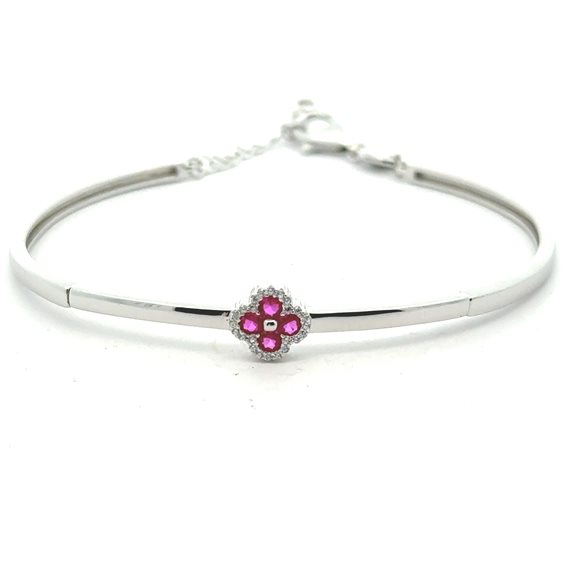 Bracciale Ultima Edizione Donna in Argento BAOBA4-ROSSO.BIANCO - BAOBA4-ROSSO.BIANCO